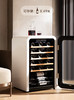 HCK哈士奇130RDA 复古酒柜49瓶恒温进口家用嵌入式小型冰吧冰箱 商品缩略图2