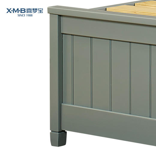 喜梦宝儿童床实木床箱床1.2米单双人床（直播专享，只送货不包安装） 商品图2