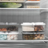 双格有盖厨房食品杂粮密封罐 多功能厨房冰箱塑料储物收纳盒 商品缩略图2