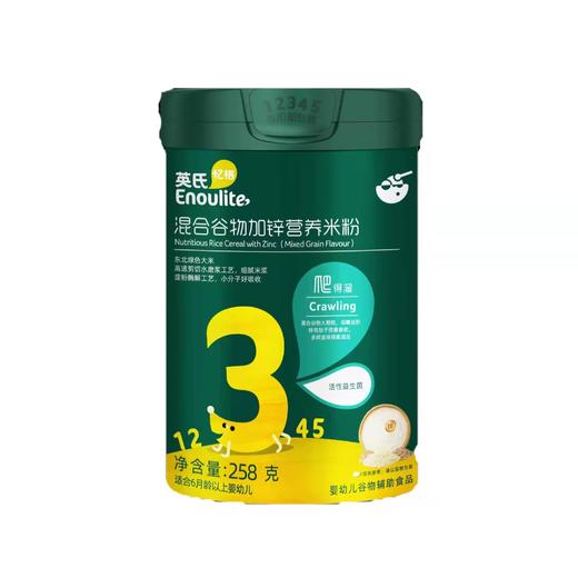 英氏混合谷物加锌营养米粉 商品图0
