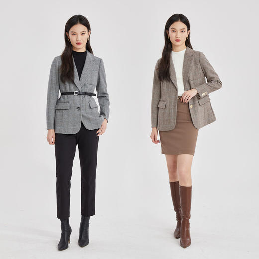 PRICH职场绵羊毛西服PRJKB4V02M 商品图3