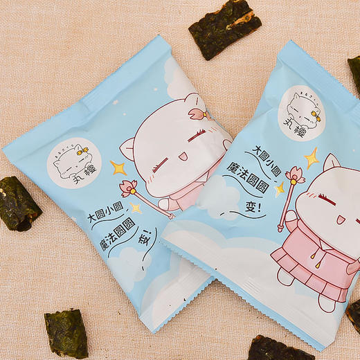 丸樱魔法儿童夹心海苔魔法海苔卷干酪酥脆甄虾清香椰蓉味28g 商品图3