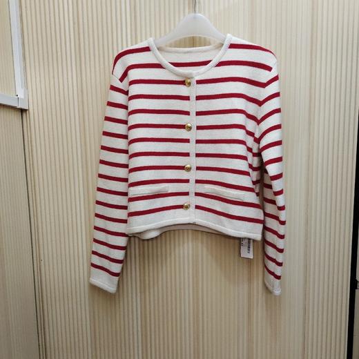 女赛琳条纹开衫 商品图0