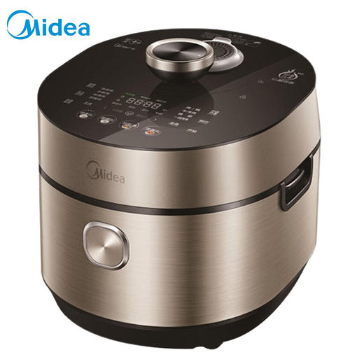 美的（Midea）电压力锅5升家用电压力煲 一锅双胆一键祛脂 智能低脂电高压锅 适用3-6人 MY-HT5090PG 商品图0