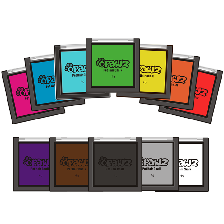 快染粉盒12色套装 OPAWZ小爪印