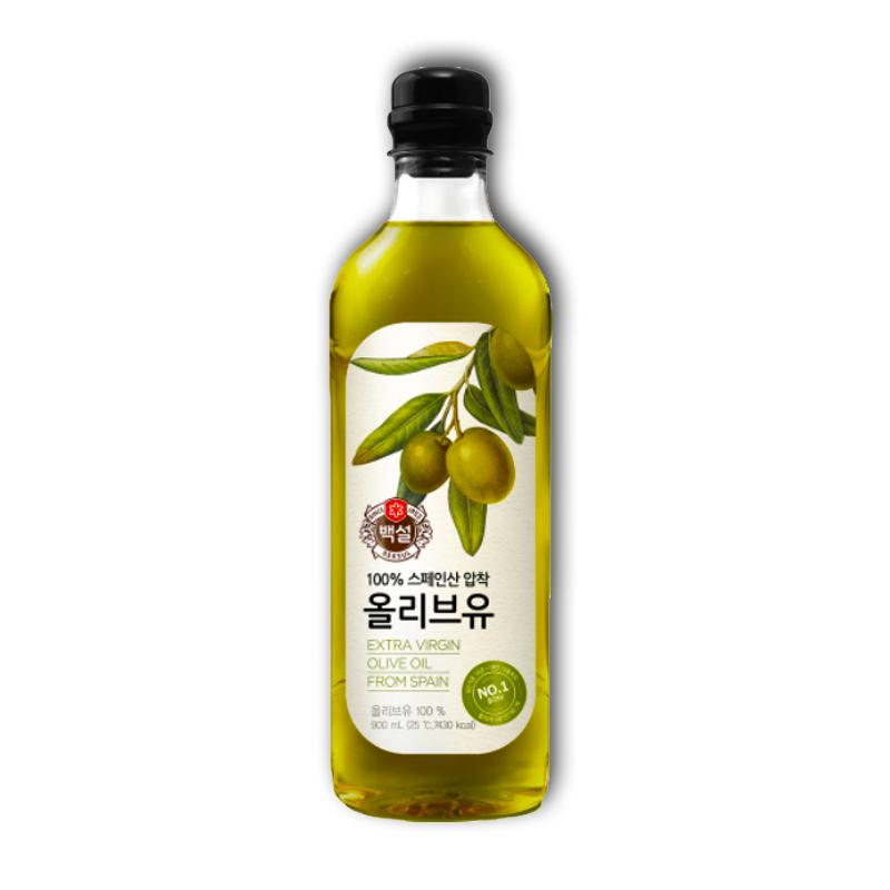 백설 압착올리브유900ml