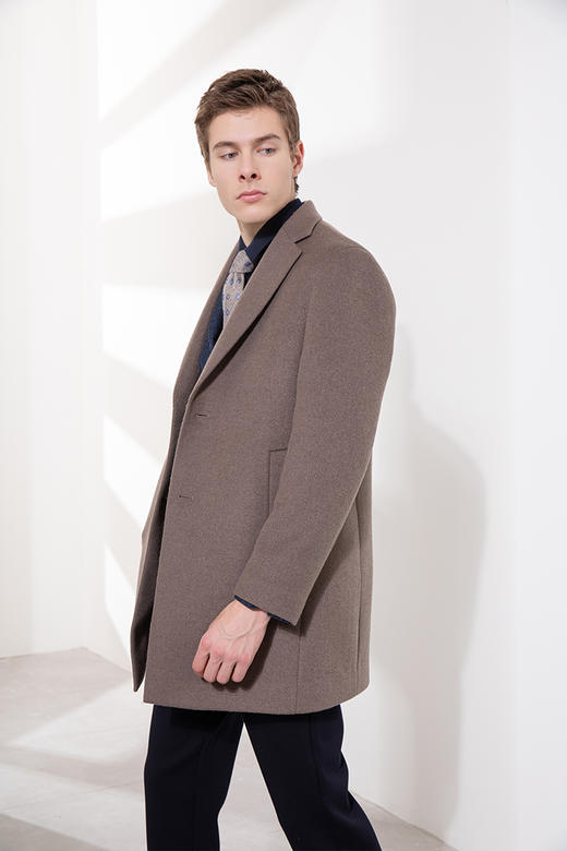 callisto羊毛混纺派克大衣  FQFEC108C 商品图2