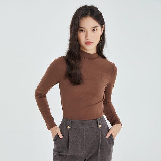 PRICH时尚半高领修身打底PRLWB4V20Q 商品图0