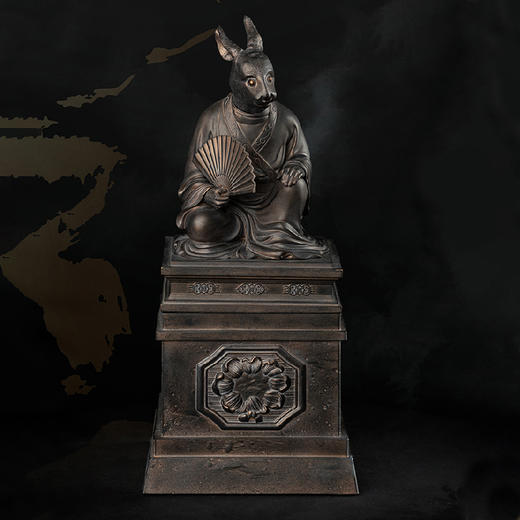 【现货发售 顺丰到付】圆明园十二兽首卯兔艺术雕像 商品图0