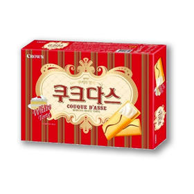 크라운 쿠크다스화이트토르테128g