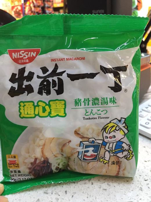 出前一丁猪骨浓汤味通心粉90克 商品图0