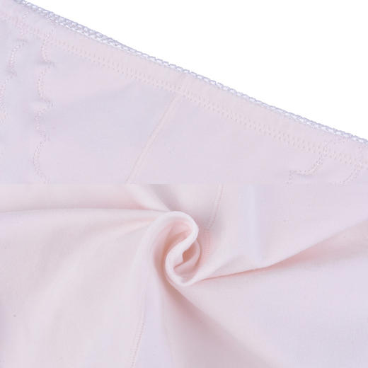 安莉芳女士棉质高腰束身裤甜美蕾丝收腹提臀三角裤1710 商品图3