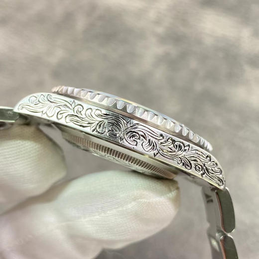 『私人定制版』劳力士绿水鬼C圈 手工雕刻定制版！出货实拍劳力士绿水鬼C圈 手工雕刻定制版！出货实拍，搭配瑞士进口机芯ETA2836-2机芯，稳定输出，耐用20年以上！！！ 商品图11