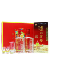 【酒厂直营】52度 泸州老窖六年窖头曲 一帆风顺礼盒 500ml*2 泸州老窖官方旗舰店