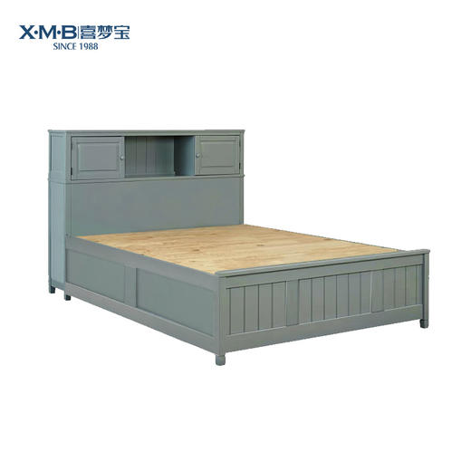 喜梦宝儿童床实木床箱床1.2米单双人床（直播专享，只送货不包安装） 商品图1