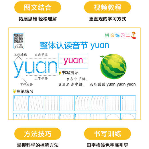 儿童控笔训练全套10册 强化基础提高练习同步课本练习题天天练 商品图2