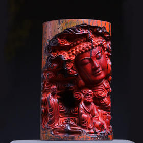 求佛°小叶紫檀拆房老料10.5*18.5cm