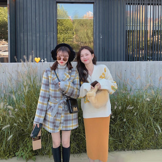 福利 金蘑菇菇【卢瓦尔晚风】高支+羊绒！小个子必冲气质短款双面呢 商品图5