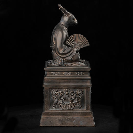 【现货发售 顺丰到付】圆明园十二兽首卯兔艺术雕像 商品图1