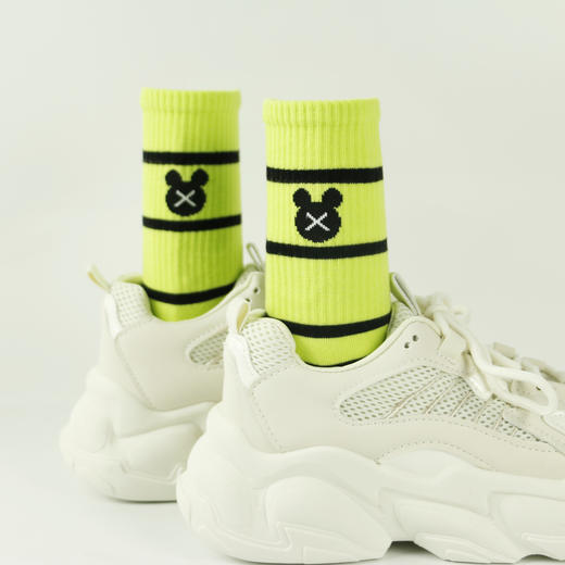 【特价】【39元6双】女丨女士中长筒时尚棉袜四季精梳棉女袜潮休闲袜【2122203】 商品图4