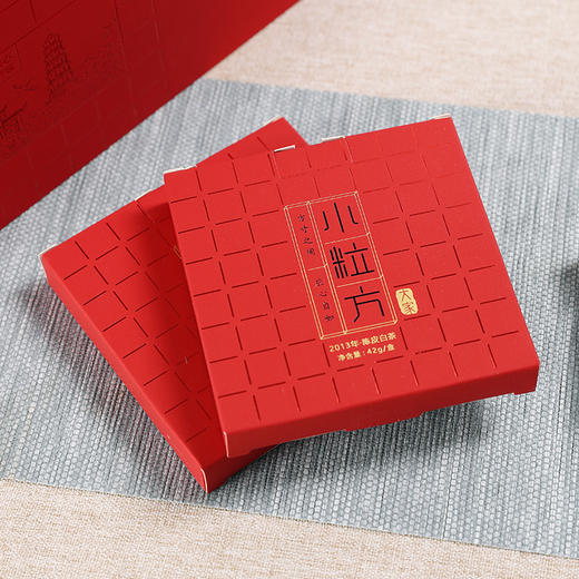 大家系列丨2013年 小粒方陈皮白茶 8小盒*42g 商品图3