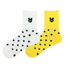 【特价】【39元6双】女丨女士中长筒时尚棉袜四季精梳棉女袜潮休闲袜【2122202】