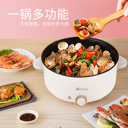 艾贝丽 | 3L一体式电火锅  XP-A31小家电 商品图3