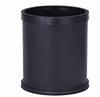 圆形套皮垃圾桶（双层阻燃圆形 黑色 10L） 商品缩略图0