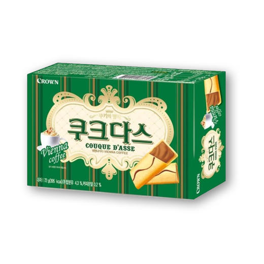 크라운 쿠크다스비엔나커피72g 商品图0