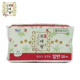 韩国lG 贵爱娘韩方护垫15.5cm38P