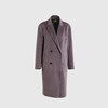 轻奢气质双排扣西服领双面手工男长款大衣 商品缩略图0