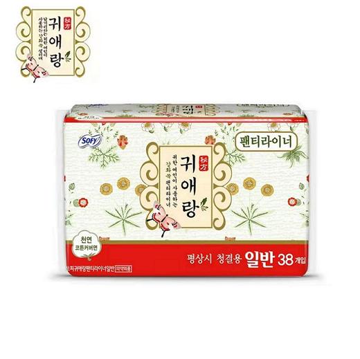 韩国lG 贵爱娘韩方护垫15.5cm38P 商品图8