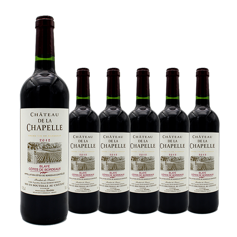 【整箱购买】拉夏卑城堡红葡萄酒 Chateau La Chapelle*6