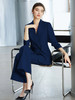 AD春秋时尚卡其色西装阔腿裤女总裁套装上班气质女神范高端职业装 商品缩略图3