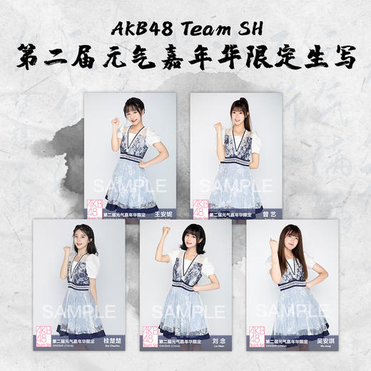 AKB48 Team SH第二届元气嘉年华限定生写 商品图0