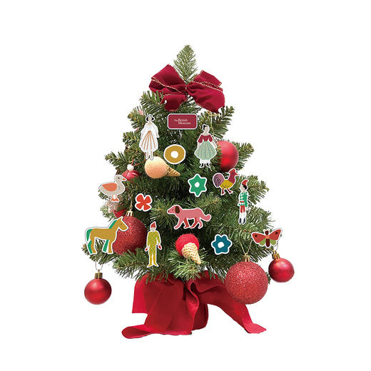 大英博物馆圣诞节系列迷你圣诞树创意摆件圣诞节装饰家用圣诞礼物 商品图4