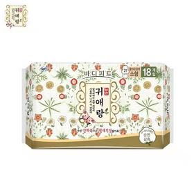 韩国lG贵爱娘韩方中草药卫生巾小款日用21cm18P
