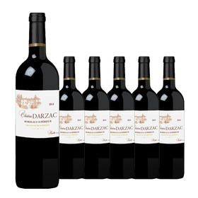 【整箱购买】都扎克城堡红葡萄酒 Darzac Rouge 750ml*6