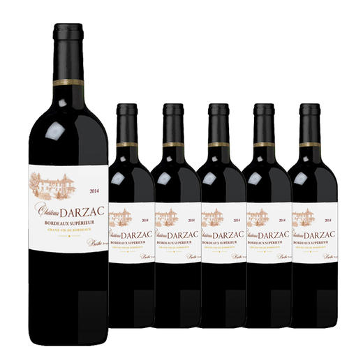 【整箱购买】都扎克城堡红葡萄酒 Darzac Rouge 750ml*6 商品图0