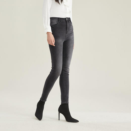 PRICH高腰修身牛仔裤PRTJB4T01E 商品图2