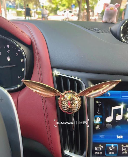 价值1000+ 爆款力推 野兽派哈里波特联名款 金色飞贼车载香薰 哈迷必入系列 限量版 礼盒装 送人超级排面 商品图2