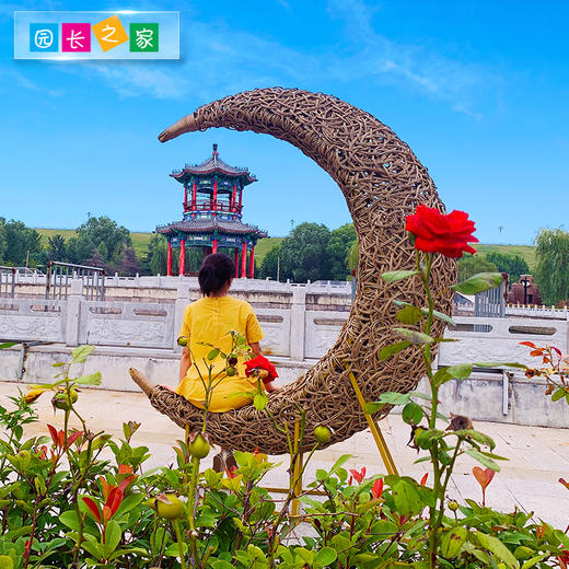 园长之家 户外手工网红椅藤椅自然编织座椅 商品图1