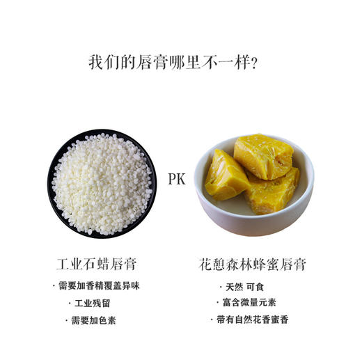 精选 | 花憩森林蜂蜜唇膏  深度滋养 3.8g/支 商品图7