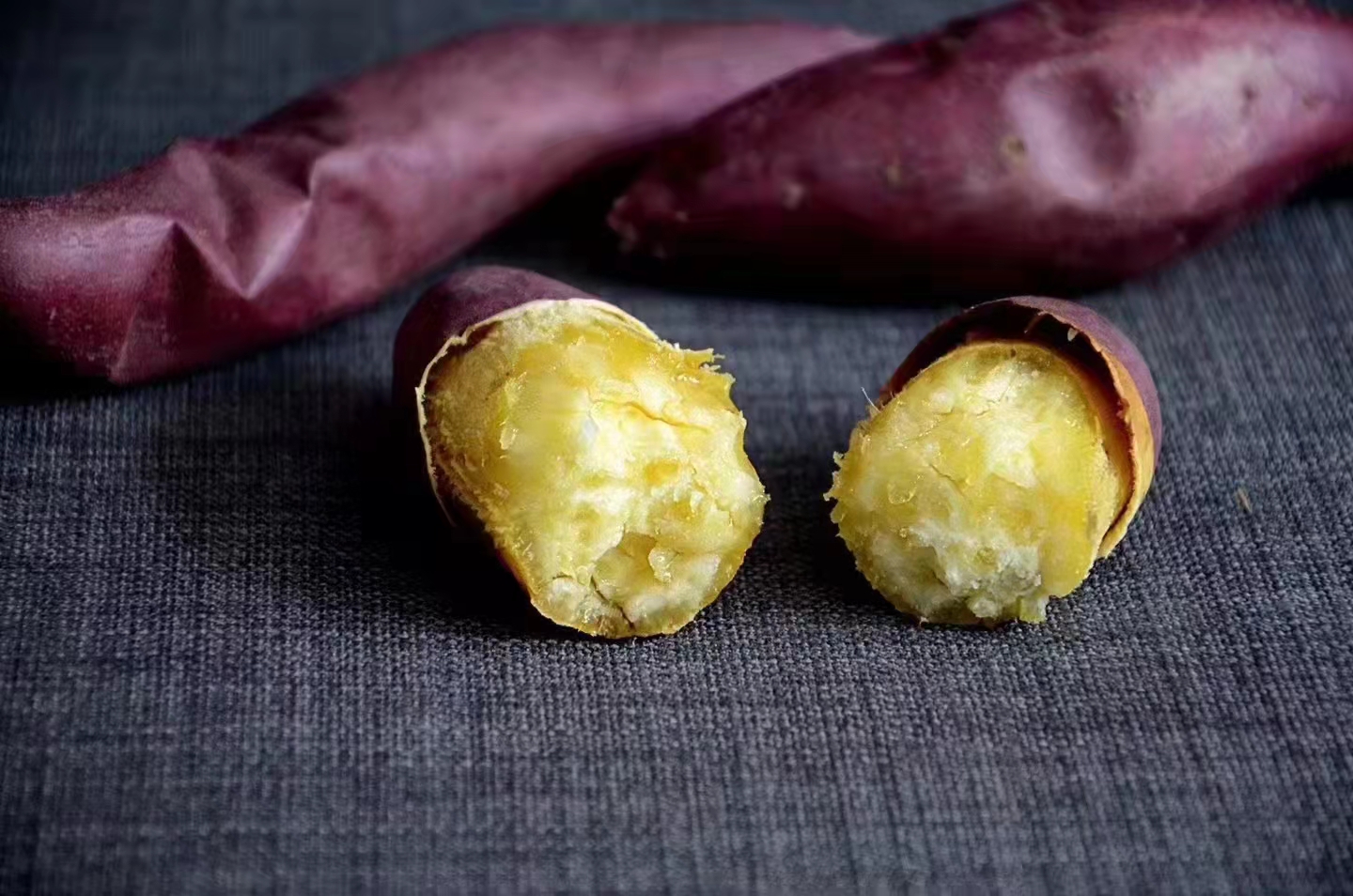 【全国包邮】日本品种地瓜~鸣门金时板栗地瓜,鲜艳的外观让人很有食欲