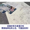 【有步骤、大彩图】李晓明竖幅工笔花鸟画白描底稿《牡丹鹦鹉图》多种白描尺寸可选KG16 商品缩略图3