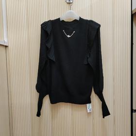 女透视网袖肩上衣3151