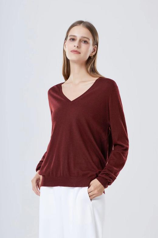 ¥600·专柜2折·法国奢牌EB精纺羊绒·女士V瓴套衫gys

私席经典衣橱·新年精纺羊绒特卖·成本价回馈𝟝款经典 商品图1