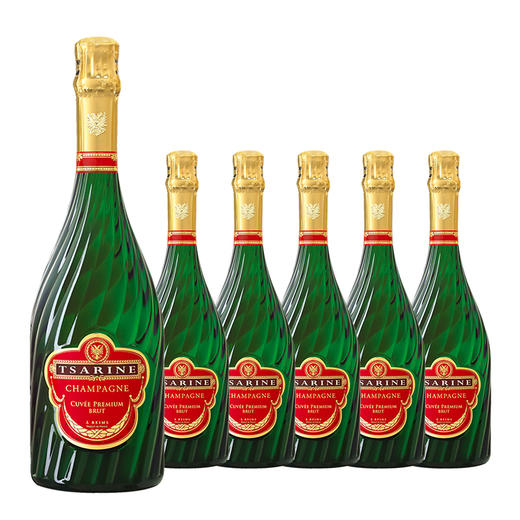 【整箱购买】莎轩奈香槟 Champagne Tsarine 750ml*6 商品图0