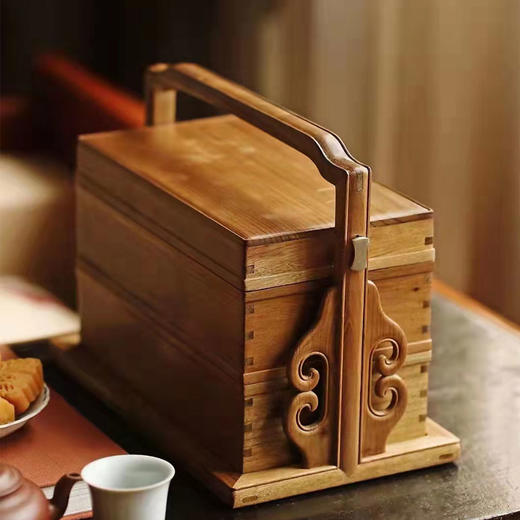 金丝楠提盒° 26.8*16*21cm 商品图0