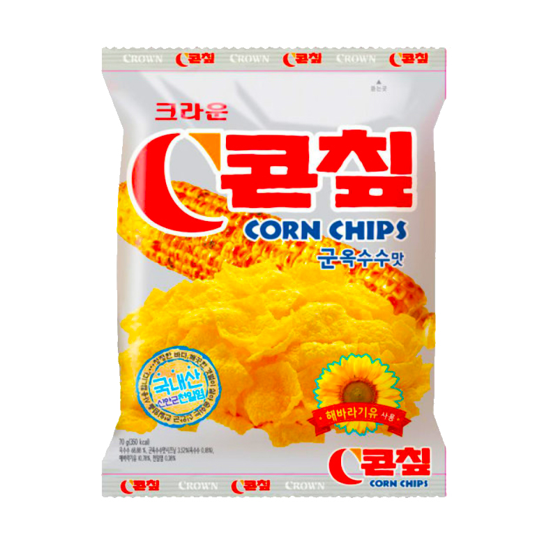 크라운 콘칩70g